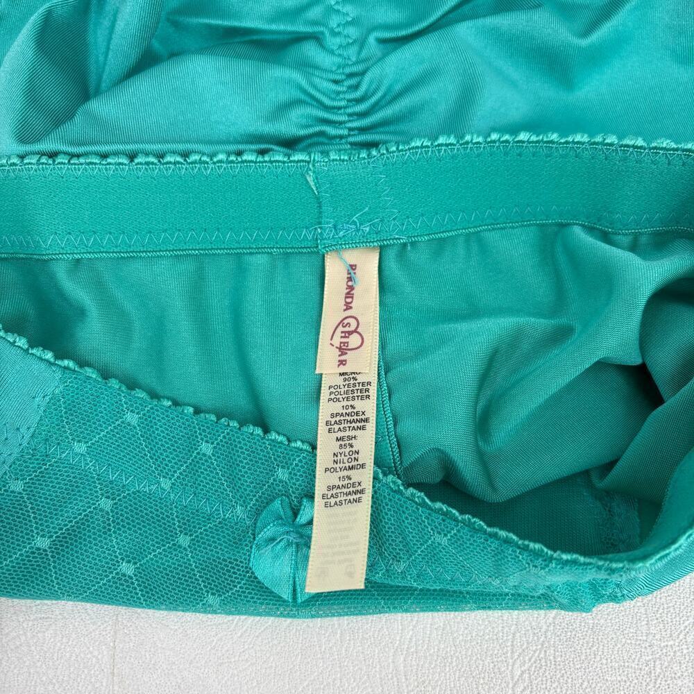 Rhonda Shear Lace Panty Brief Size S Style 4001 Full Coverage High Waist - Picture 4 of 8